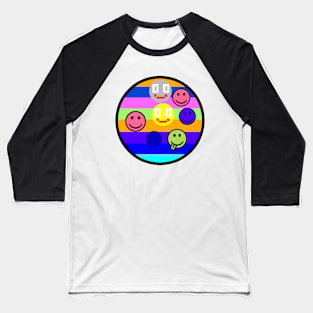 Smile ball Baseball T-Shirt